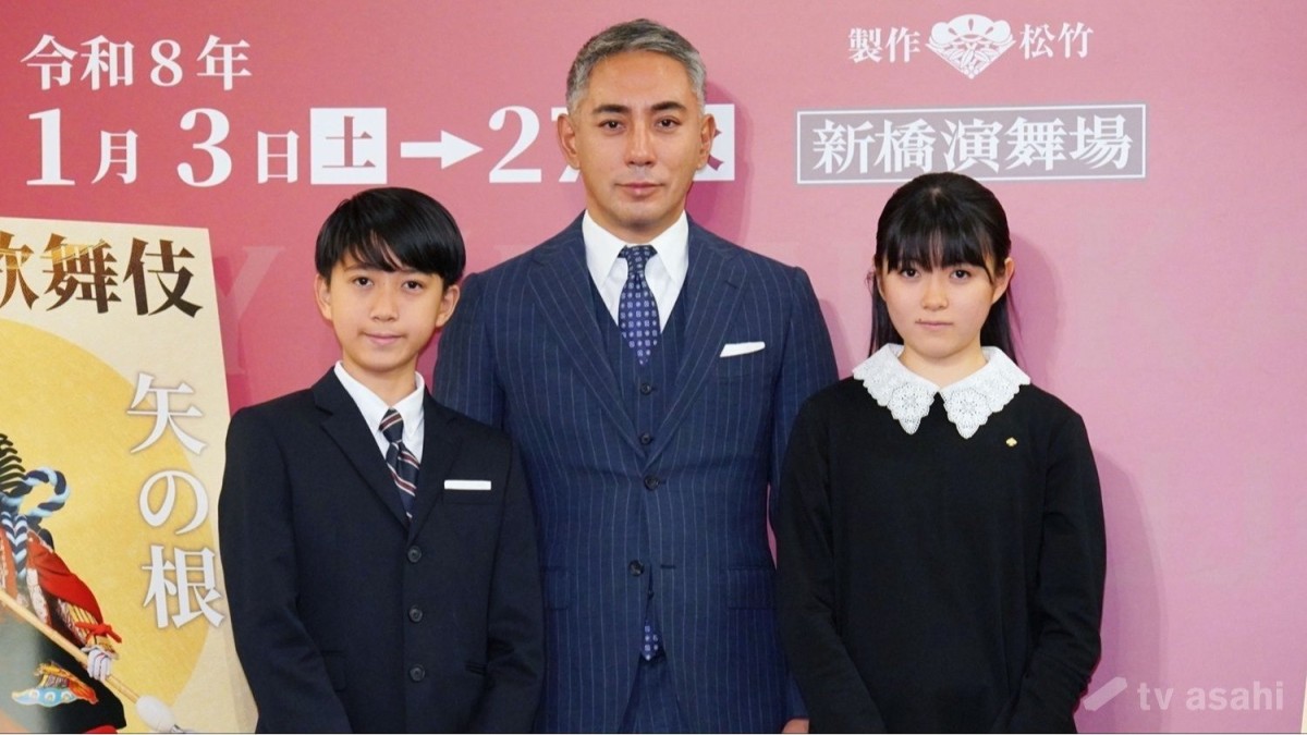 市川團十郎、「初春大歌舞伎」で長女・ぼたん＆長男・新之助と親子共演