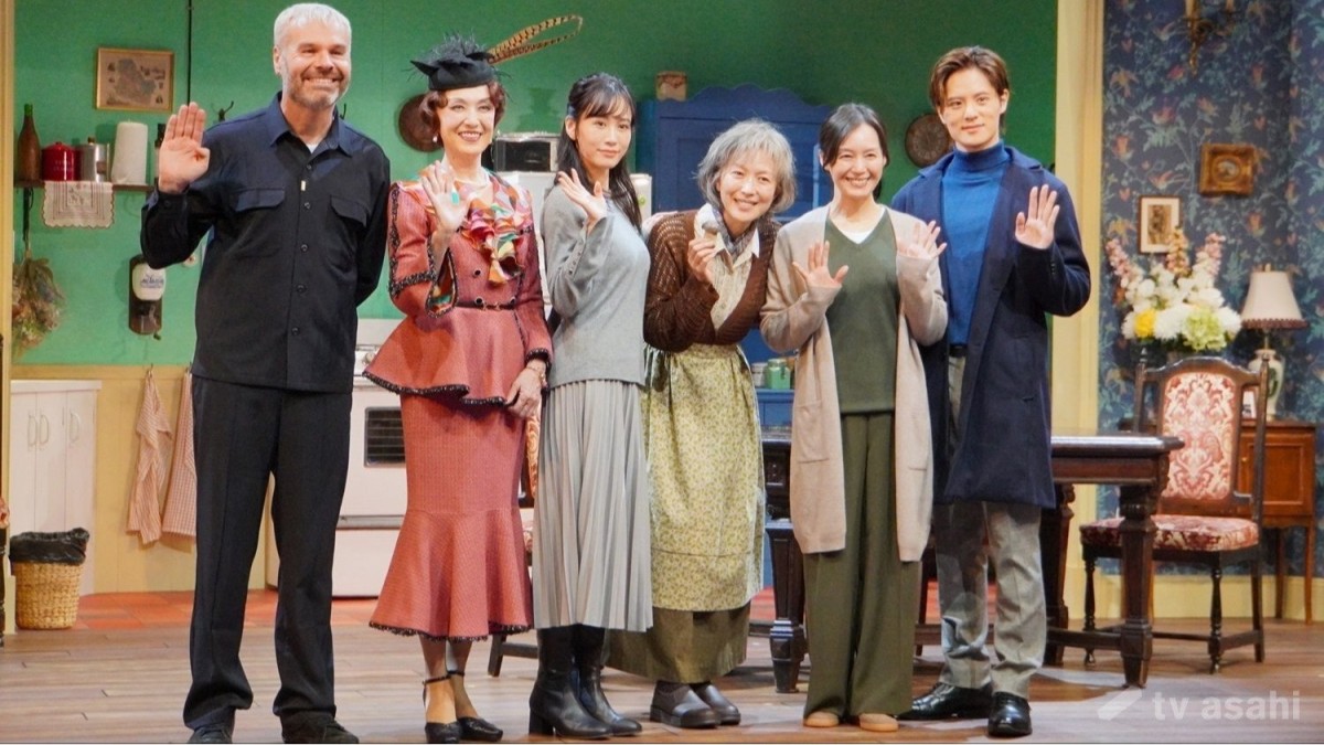 【エンタメ取材現場】若村麻由美、岡本圭人ら　舞台「飛び立つ前に」プレスコール＆取材会