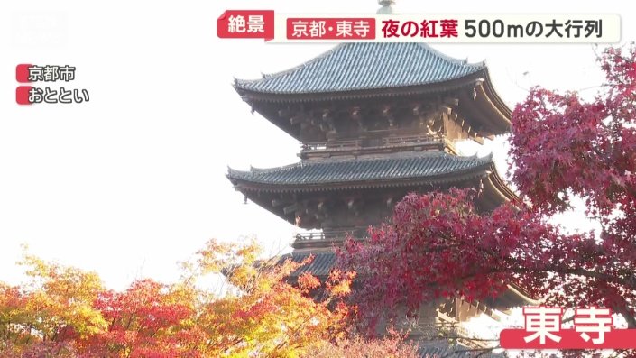 およそ1200年の歴史を誇る東寺