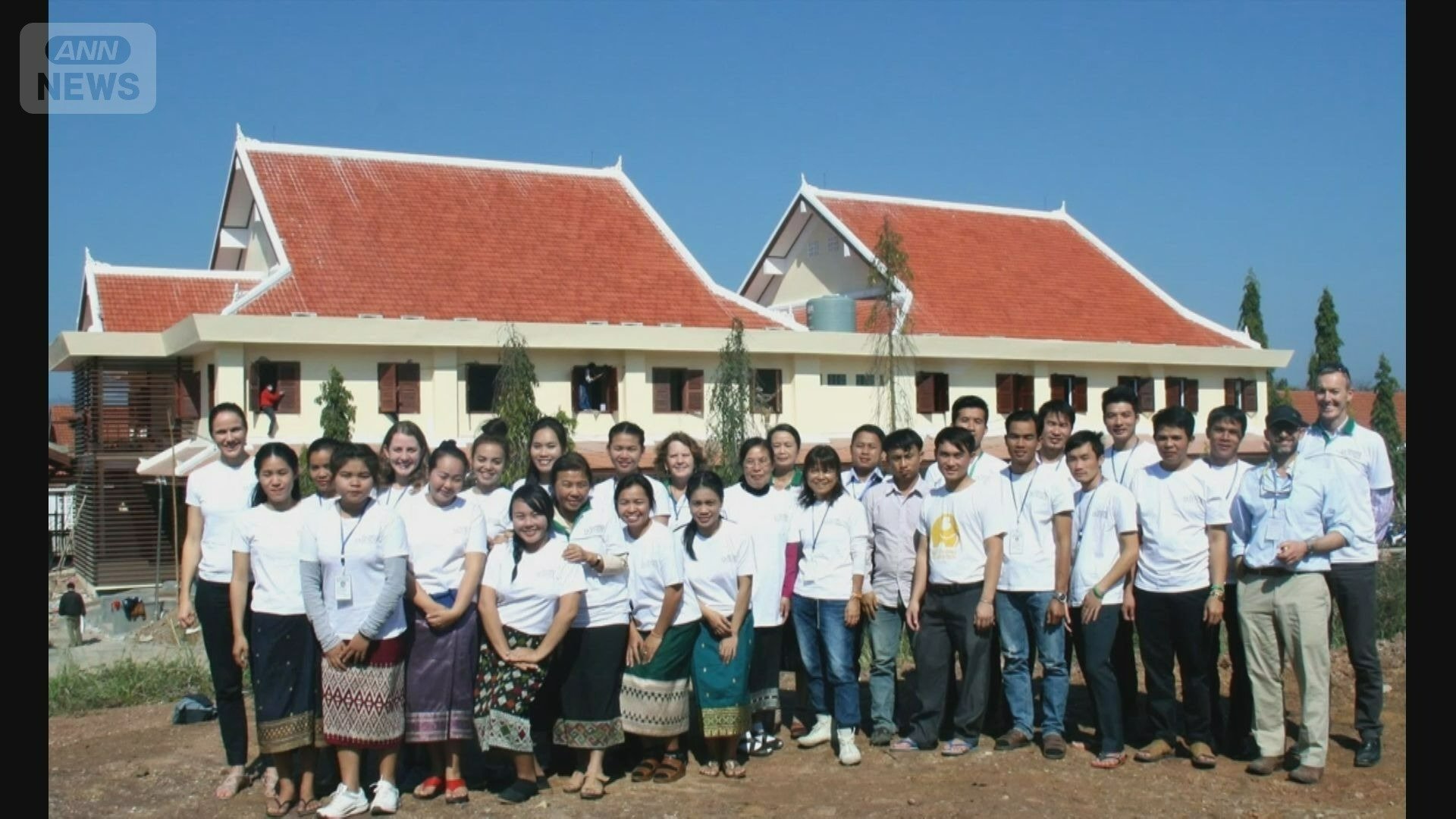 開院当初のラオ・フレンズ病院