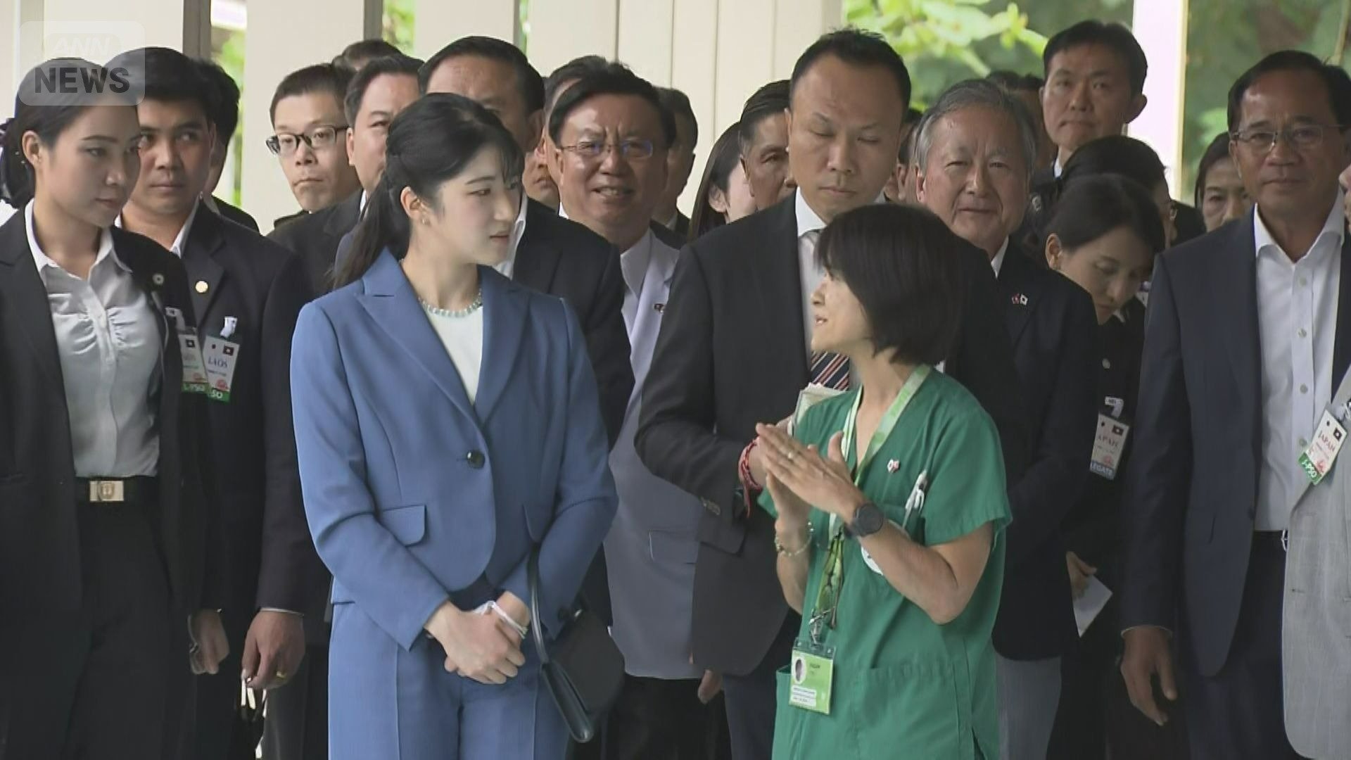 愛子さまに病院を案内した赤尾さん