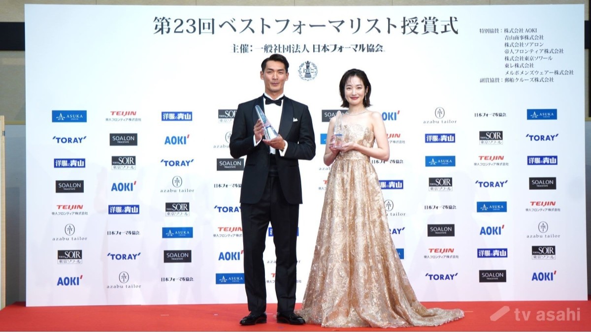 【エンタメ取材現場】高梨臨、槙野智章氏　「第23回ベストフォーマリスト授賞式」