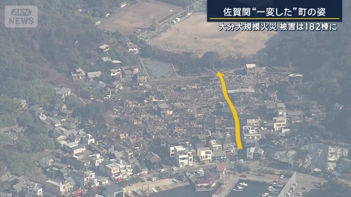 田中地区の南東側