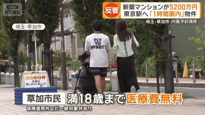 草加市民は満18歳まで医療費無料