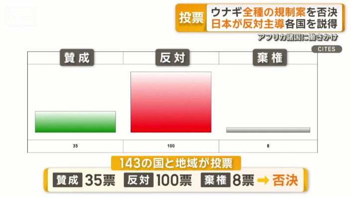 賛成35票、反対100票