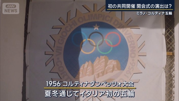 イタリア初の五輪が行われた