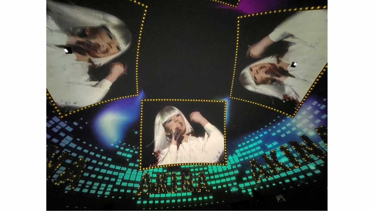 中森明菜×プラネタリウム…上映がスタート