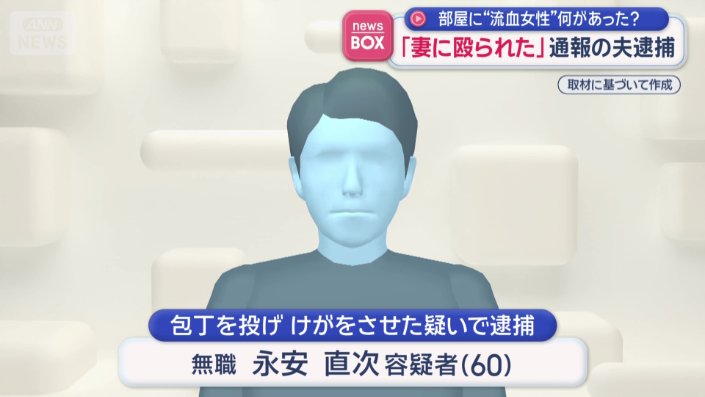 自称・無職の夫を逮捕