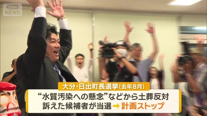土葬墓地の建設計画が持ち上がったが…