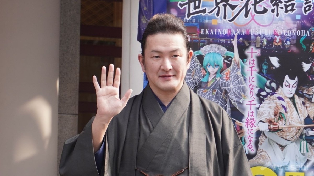 【エンタメ取材現場】中村獅童　「人力車お披露目・試乗会」