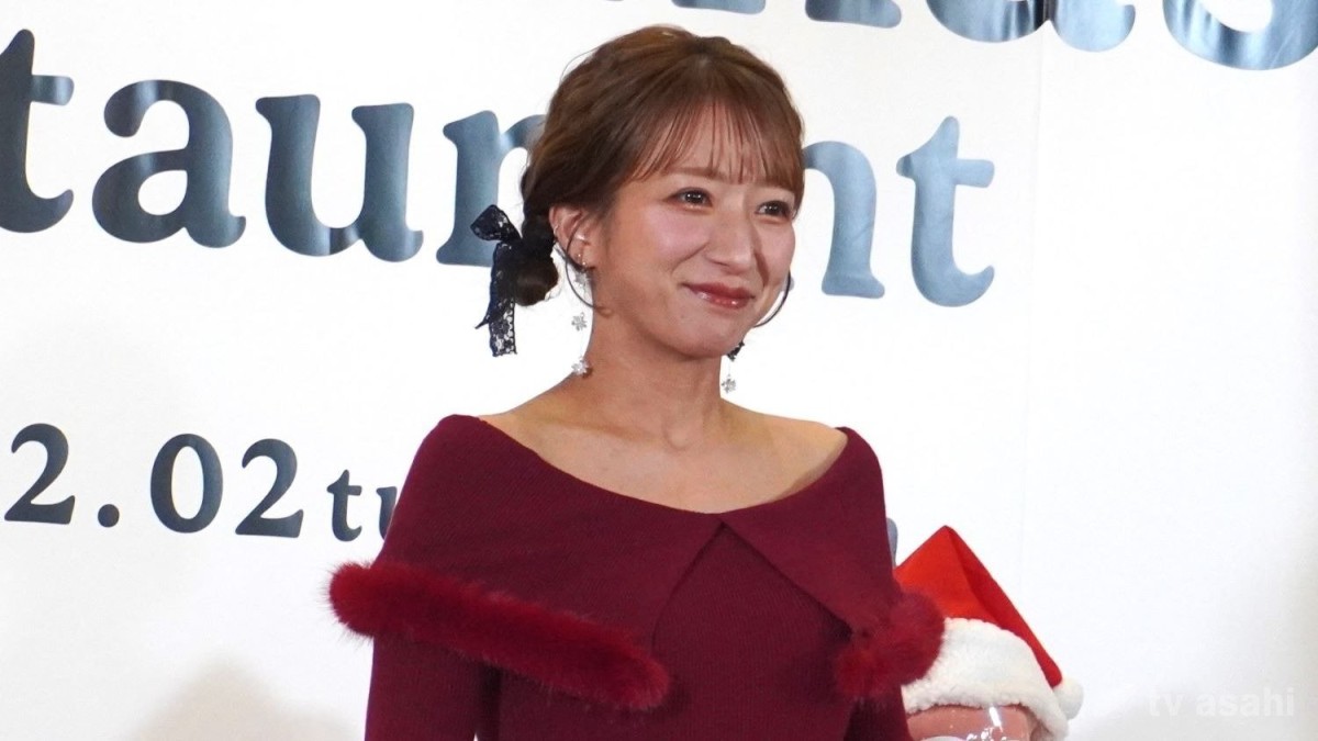 【エンタメ取材現場】辻希美　「KFC Christmas Restaurant」メディア向けPR発表会