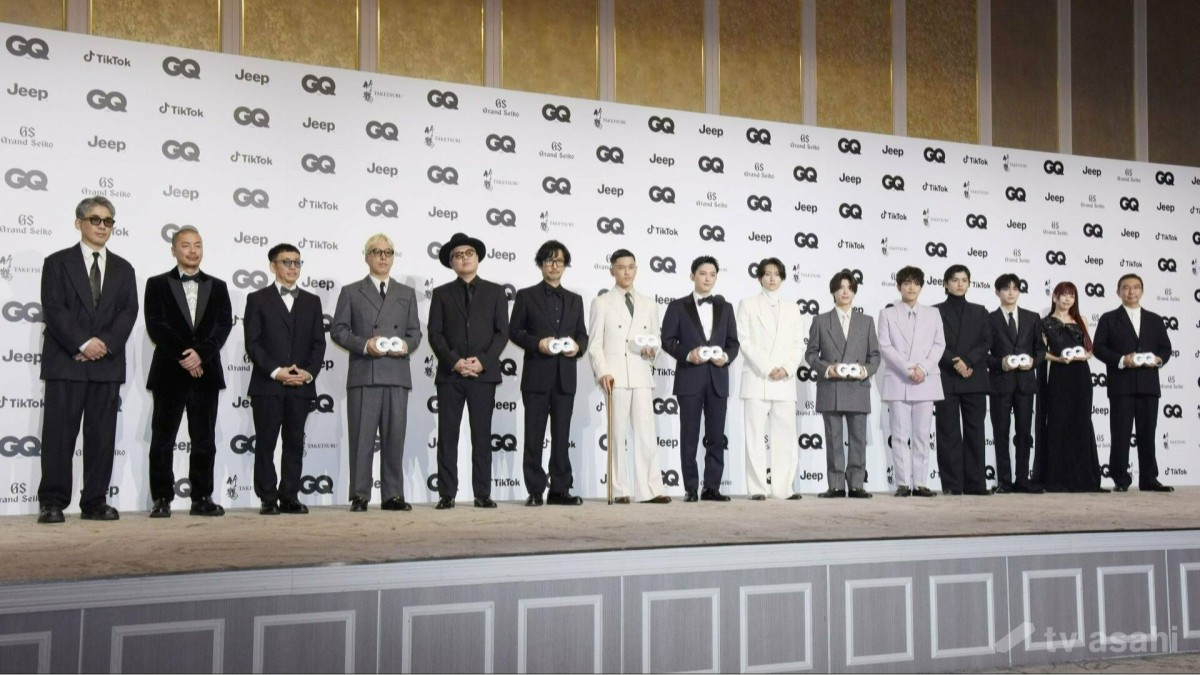 【エンタメ取材現場】小田凱人選手 小島秀夫氏 藤本壮介氏 アイナ・ジ・エンド 「GQ MEN OF YEAR 2025／20th Anniversary」フォトコール