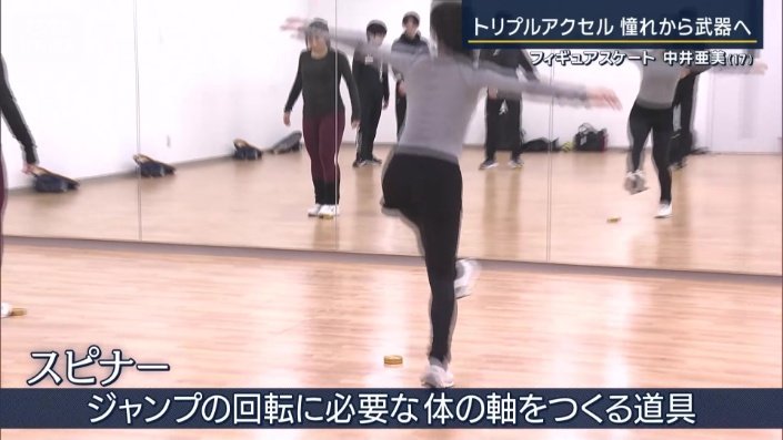 バレエの練習で使用される