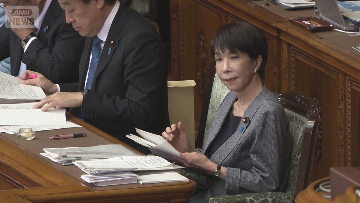 「そんなことより…」発言を釈明 企業・団体献金法案が審議入り 高市総理の本気度は