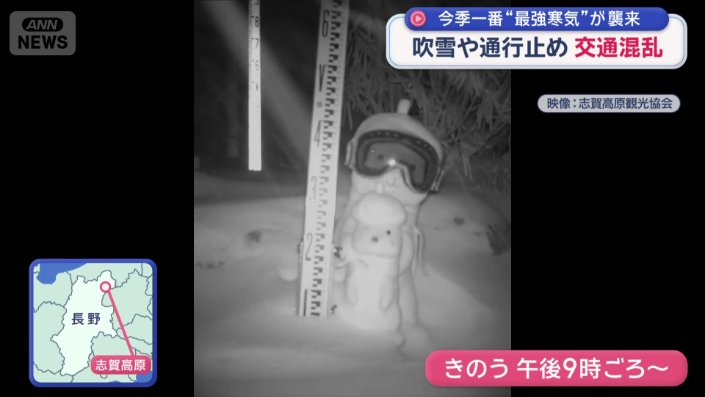 志賀高原のゆるきゃら「おこみん」