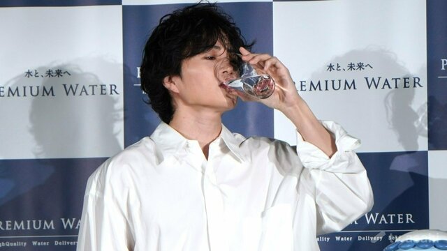 【エンタメ取材現場】timelesz・菊池風磨　プレミアムウォーター「“生”天然…