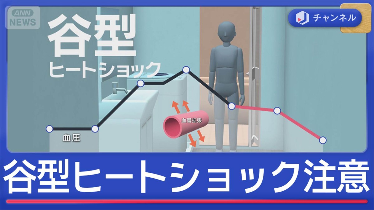 風呂上がりに要注意「谷型ヒートショック」専門家に聞く予防策