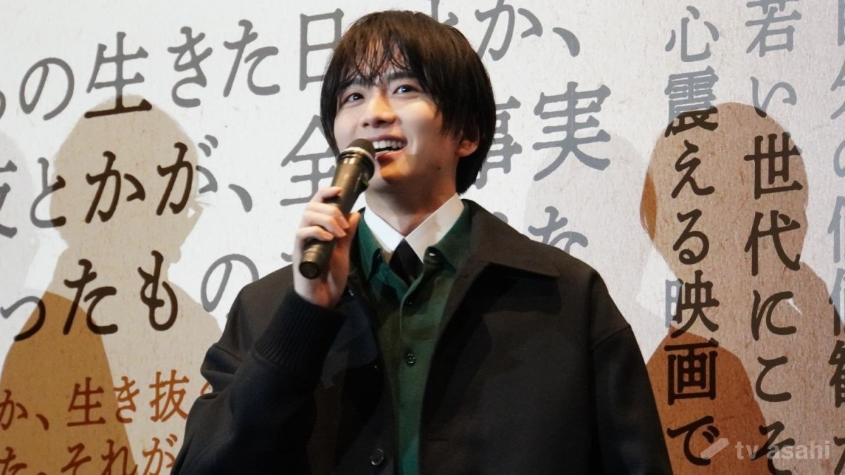 板垣李光人、生きている実感が湧く瞬間は「鼻腔冷え」！