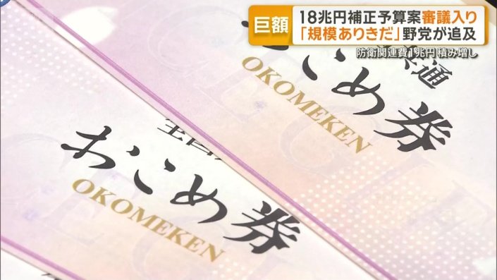 政府が配布を推奨する「おこめ券」