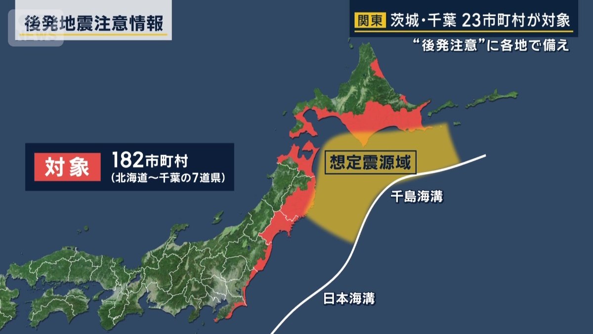 後発地震注意情報