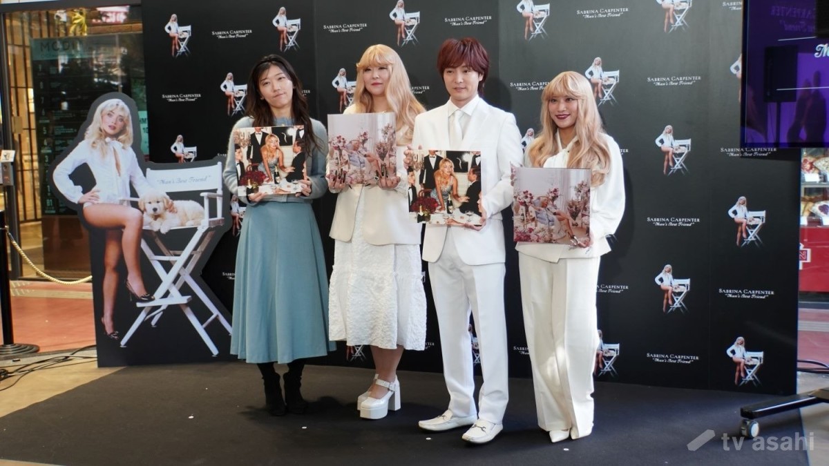 【エンタメ取材現場】ヒコロヒー、ぱーてぃーちゃん 「The Man’s Best Friend Exhibition」オープニングイベント