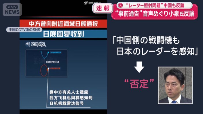 これについても小泉防衛大臣は否定