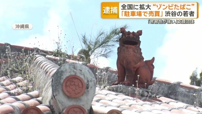 10人の逮捕者を出している沖縄県