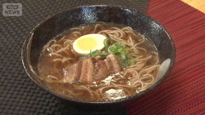 ラーメン風のそばに