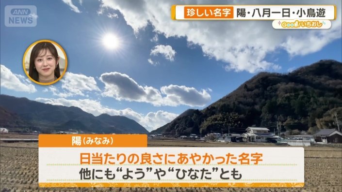 「みなみ」と読む