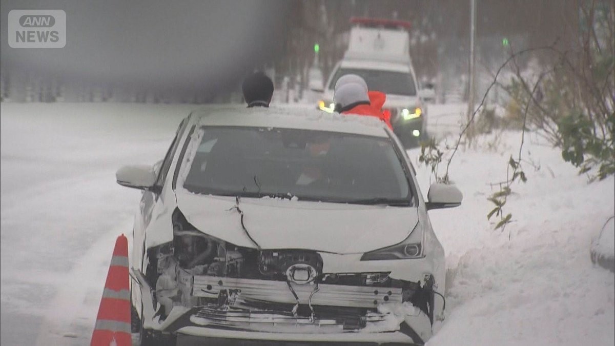 新千歳空港でオーバーラン…滑走路閉鎖“雪の事故”相次ぐ…強烈寒気で真冬の寒さ