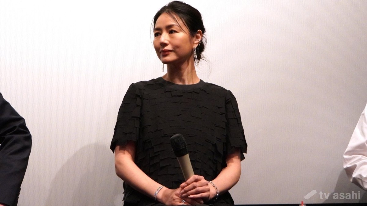 【エンタメ取材現場】井川遥、団塚唯我監督 映画「見はらし世代」の舞台挨拶