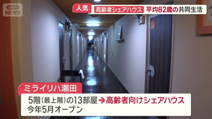 高齢者向けシェアハウス