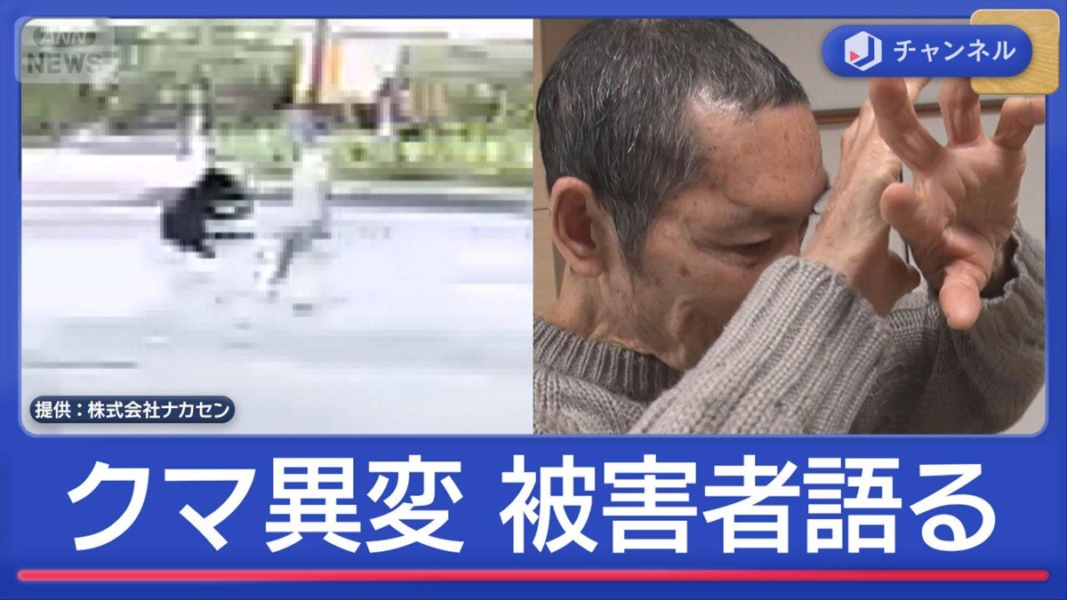 シリーズ・クマ異変#1 過去最多…被害者が語るクマの脅威と異変とは