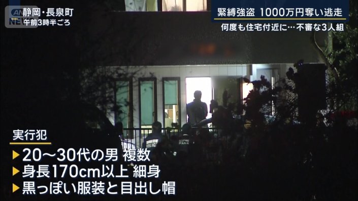 実行役の3人の特徴