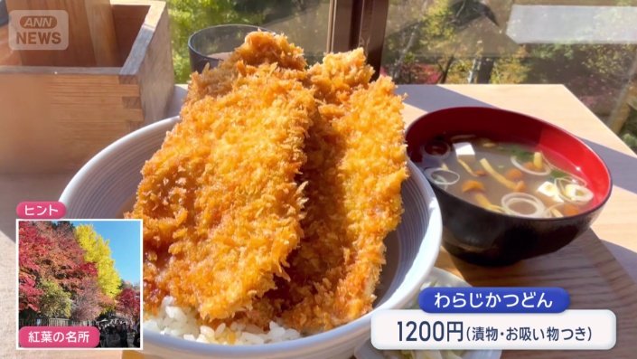 戦前からのご当地グルメ　わらじかつ