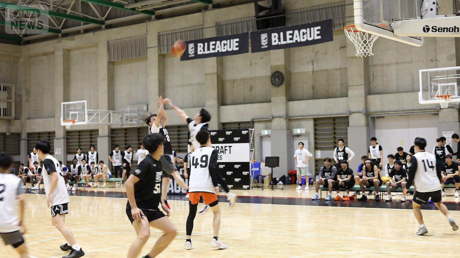 スクリメージの様子