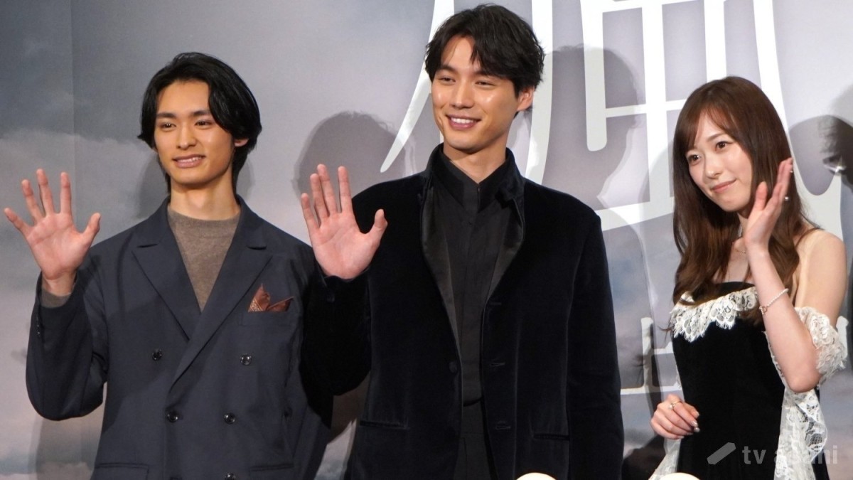 【エンタメ取材現場】福士蒼汰、福原遥、北島岬　映画「楓」クリスマス舞台挨拶