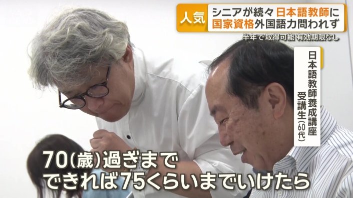 日本語教師養成講座　受講生