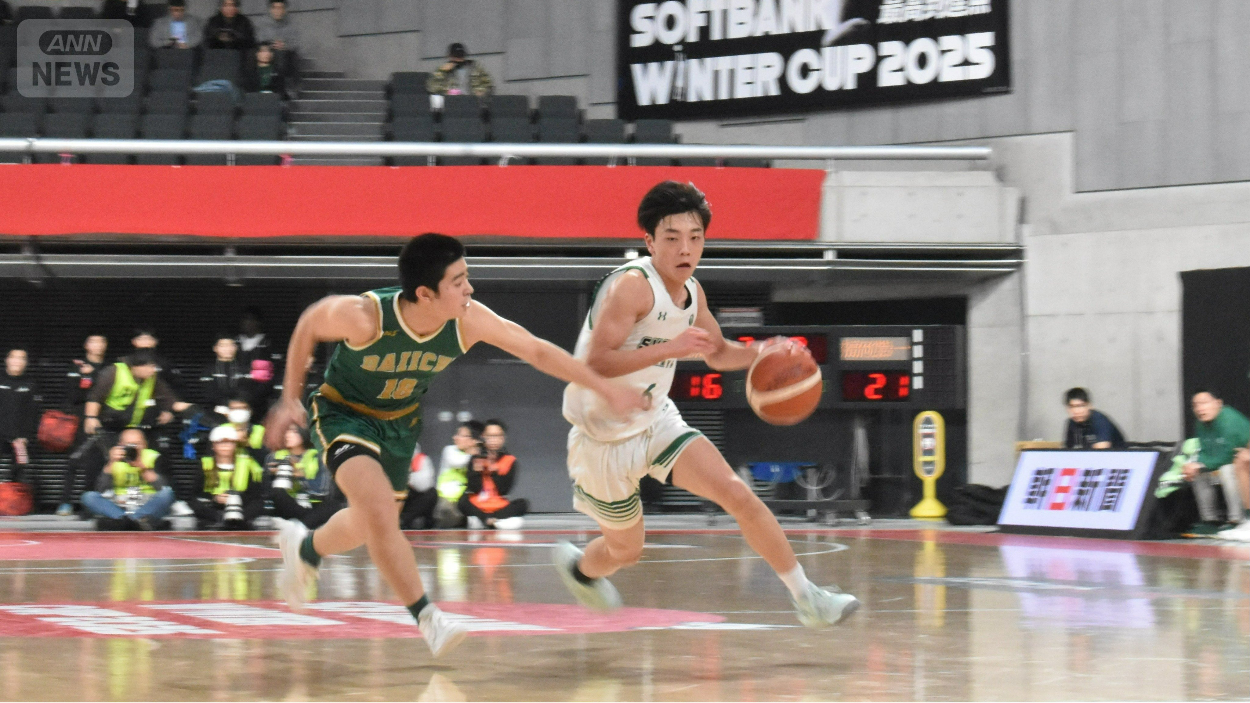 正智深谷の山口哲平選手（3年生）