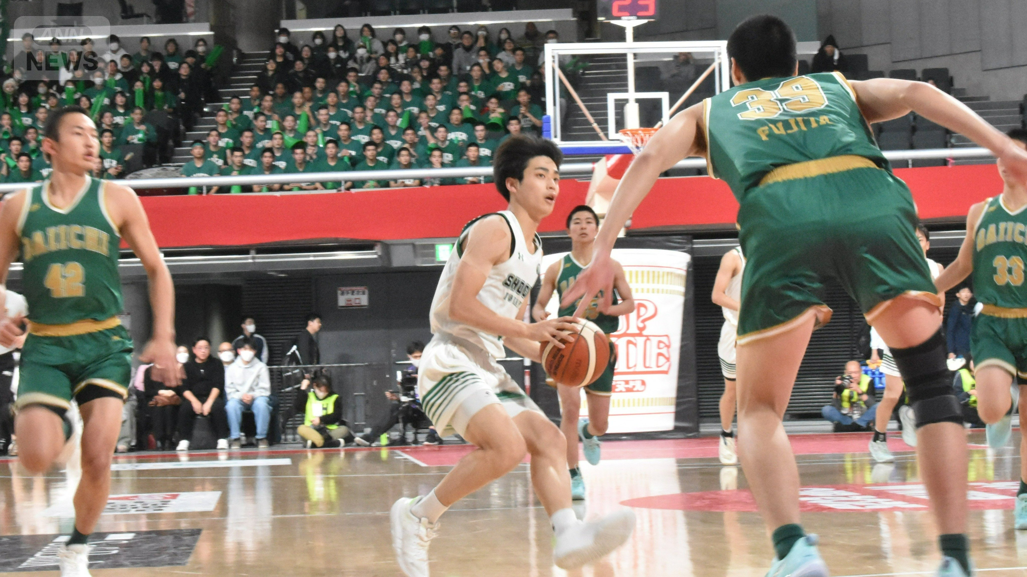 正智深谷の加藤駿選手（3年生）