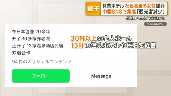 SNSのプロフィール