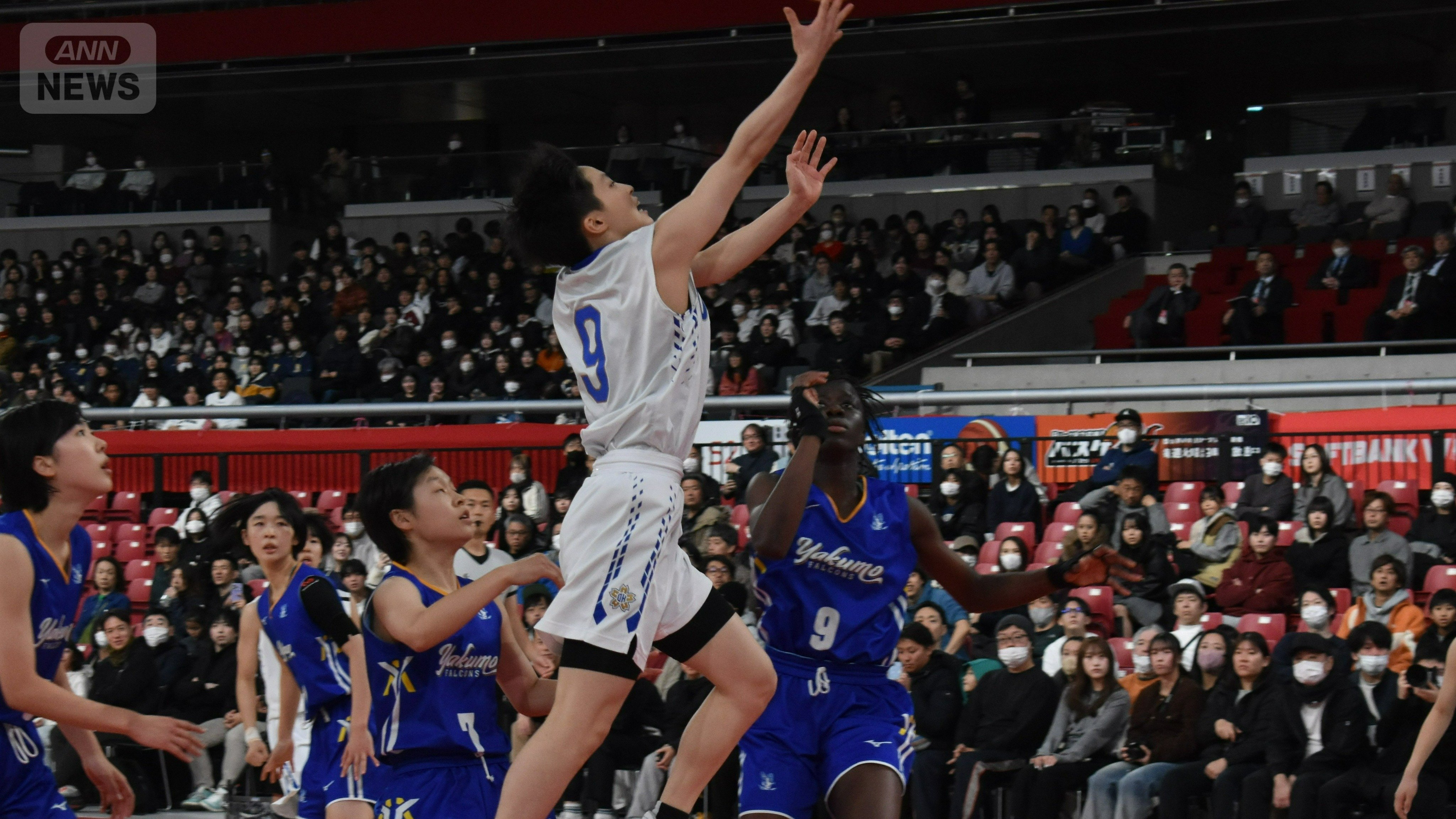 桜花学園の竹内みや選手（2年生）