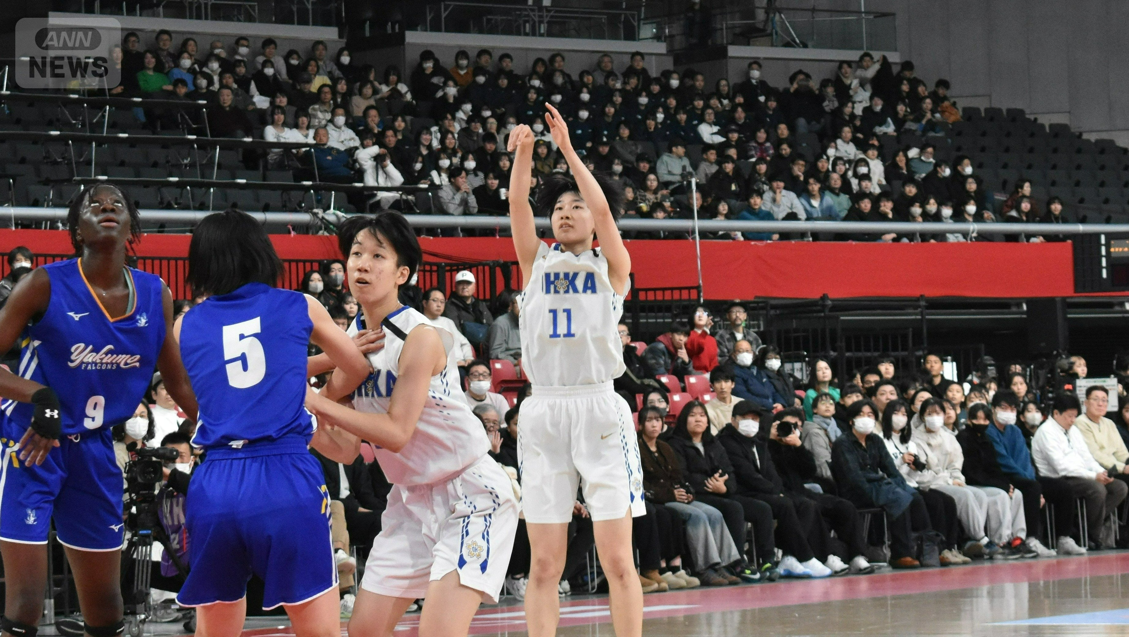 桜花学園の勝部璃子選手（2年生）