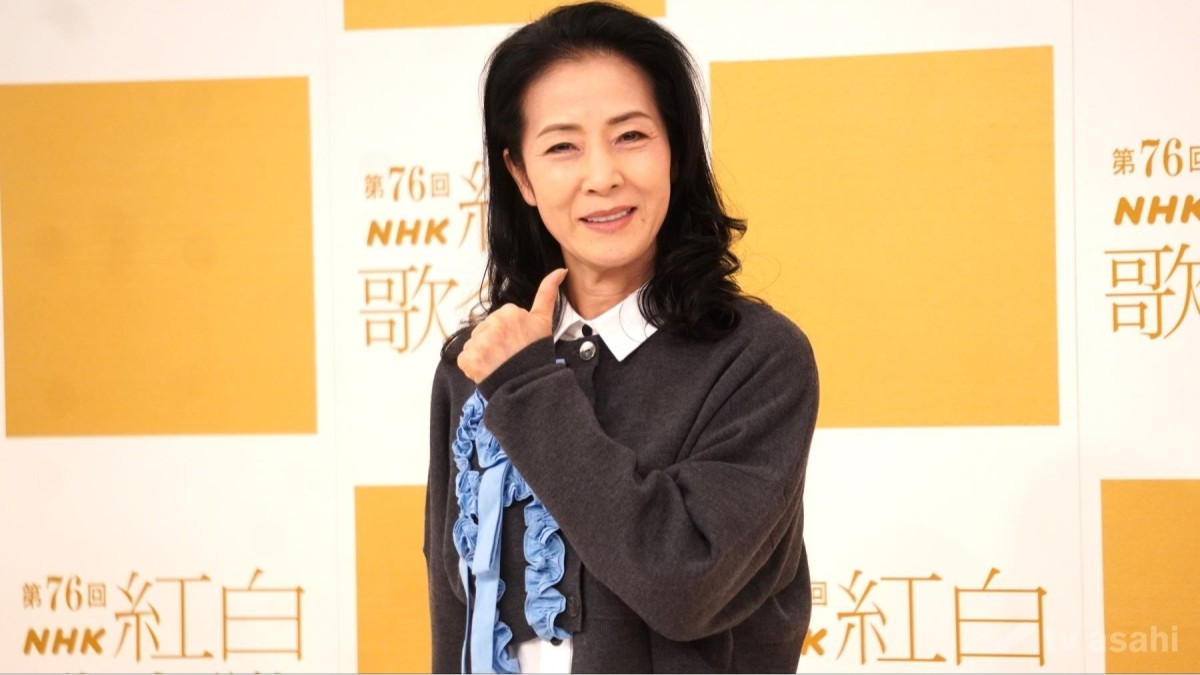 《紅白リハ》坂本冬美、忙しい合間をぬって推し活！「国技館の一番てっぺんで…」