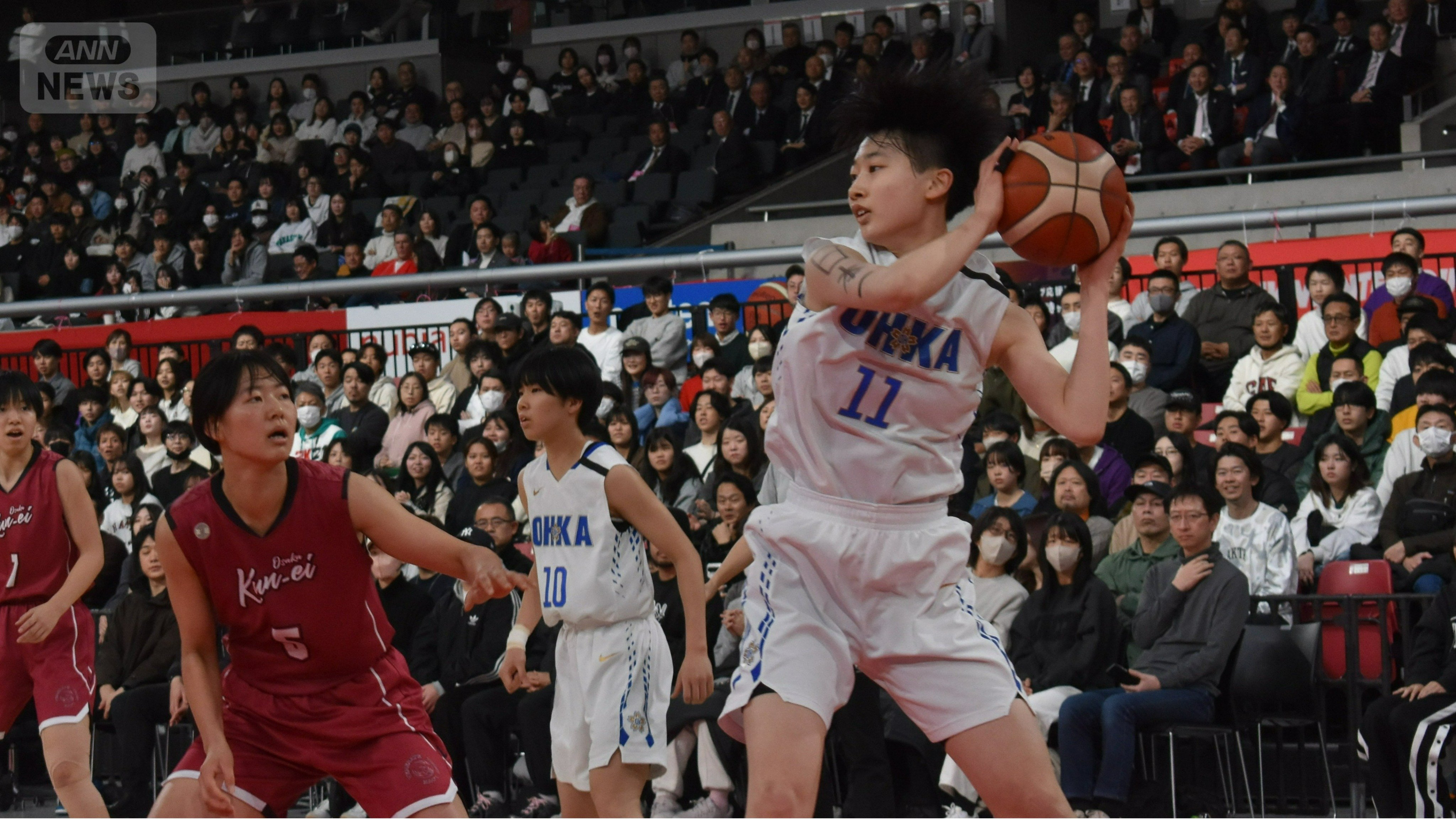 桜花学園の勝部璃子選手（2年生）