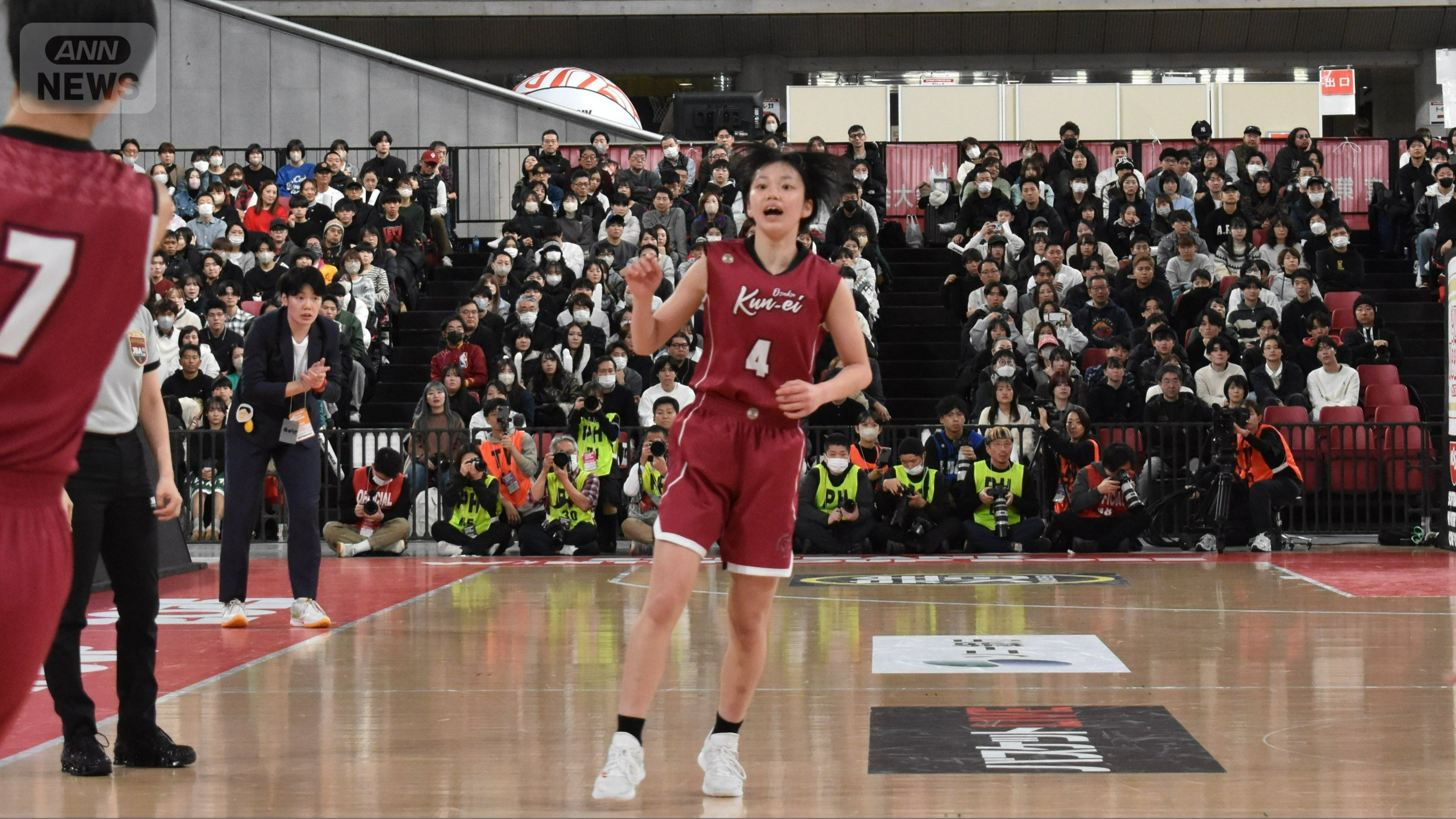 大阪薫英の幡出麗実選手（3年生）