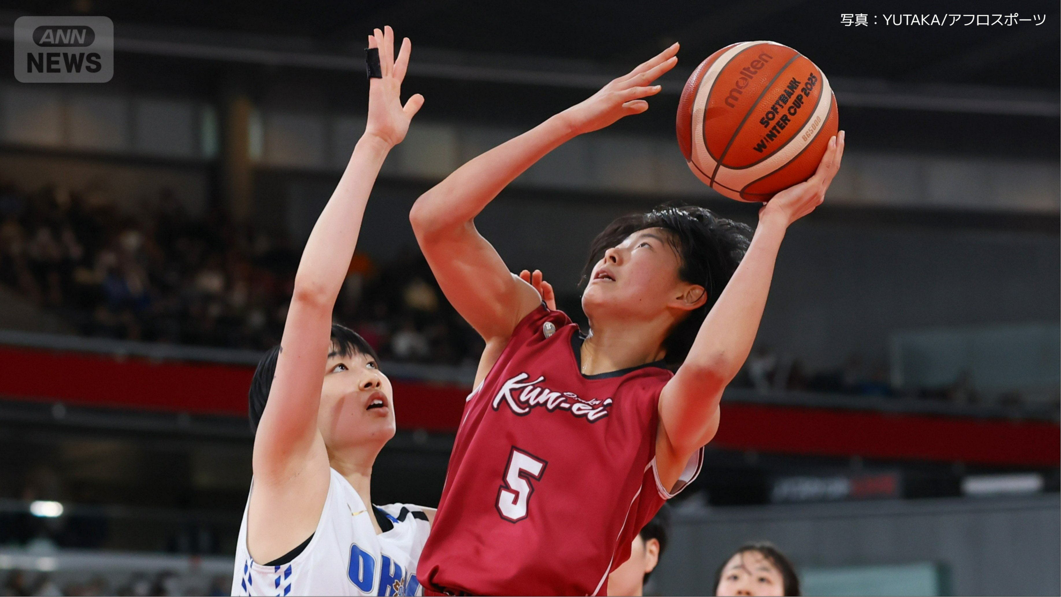 大阪薫英の三輪美良々選手（3年生）