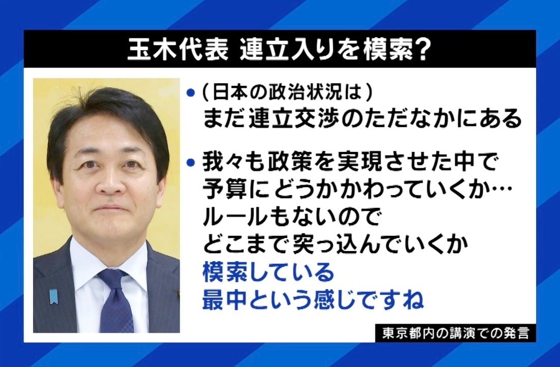 連立入りを模索？