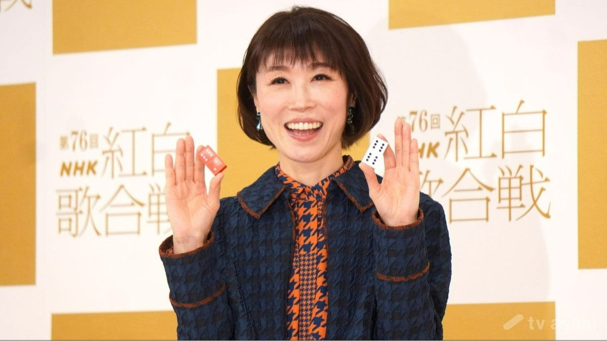 《紅白リハ》水森かおり、デビュー30周年の今年の漢字は“繋”「充実した毎日を過ごせた」