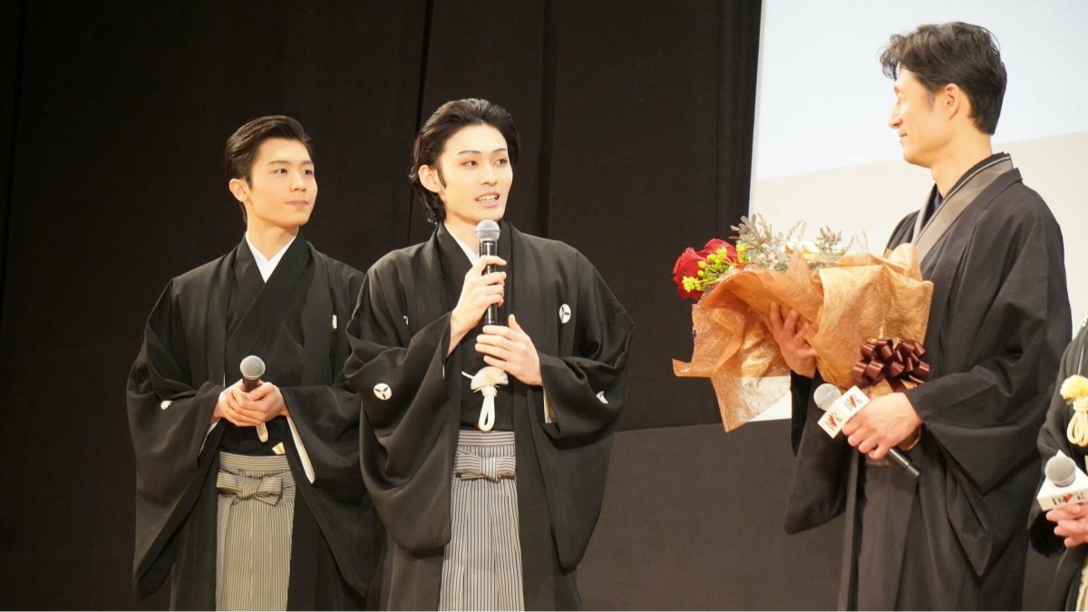 市川染五郎&市川團子が映画「国宝」のイベントにサプライズ登場!ヒットを祝福